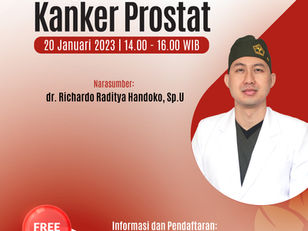 Webinar Mengenal Lebih Jauh Kanker Prostat